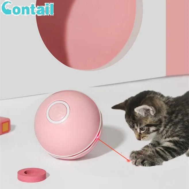 

Electric motion cat ball toy, OEM/ODM custom interactive electronic cat toys pet luxury toy for sale europe, Red green white