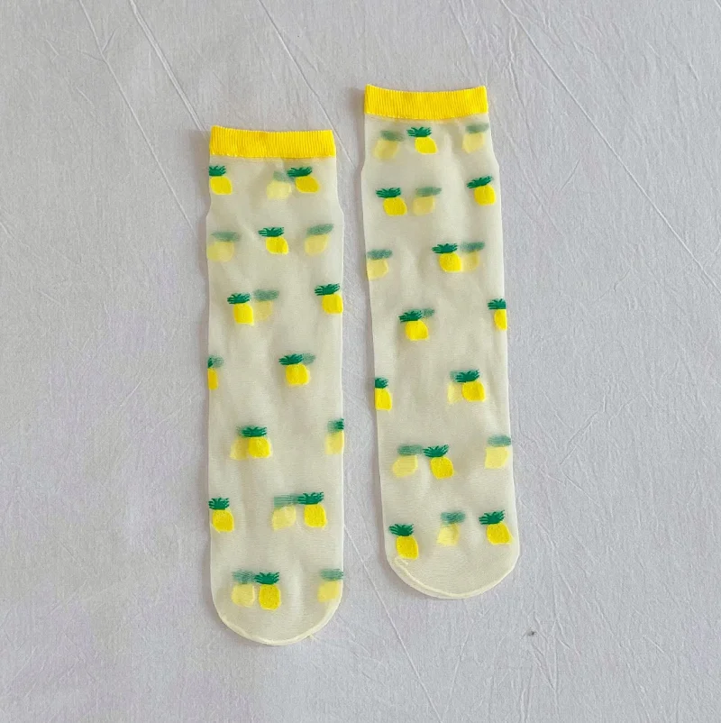 

Hot Summer Thin Knee High Tube Long Baby Mesh Kids Silk Socks Knee Girl Stocking
