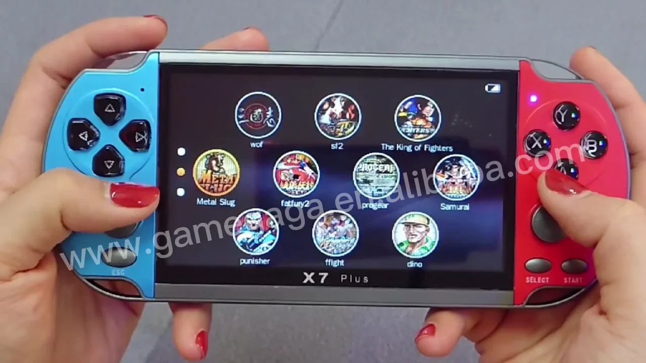 X7 Portable Handheld Game Console Player Hd Consolas De Juegos Retro