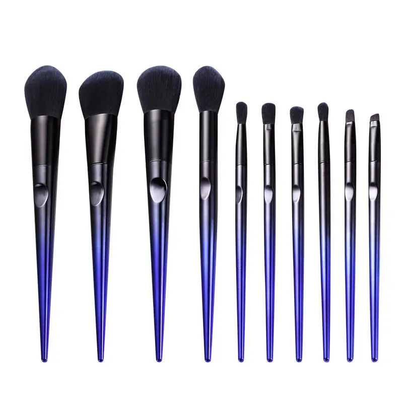 

Amazon Hot salepincel de maquillaje unico Makeup Tools bamboo luxury bling makeup brushes set
