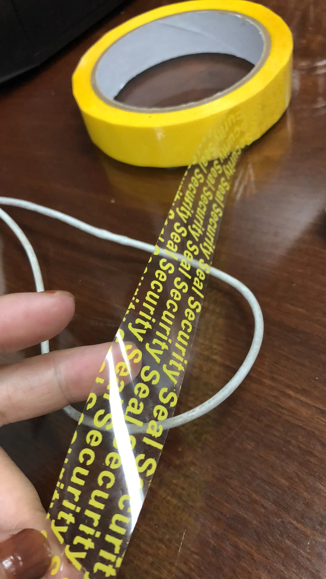 Tamper Evident Proof Security Sealing Tape Buy Security Sealing Tape