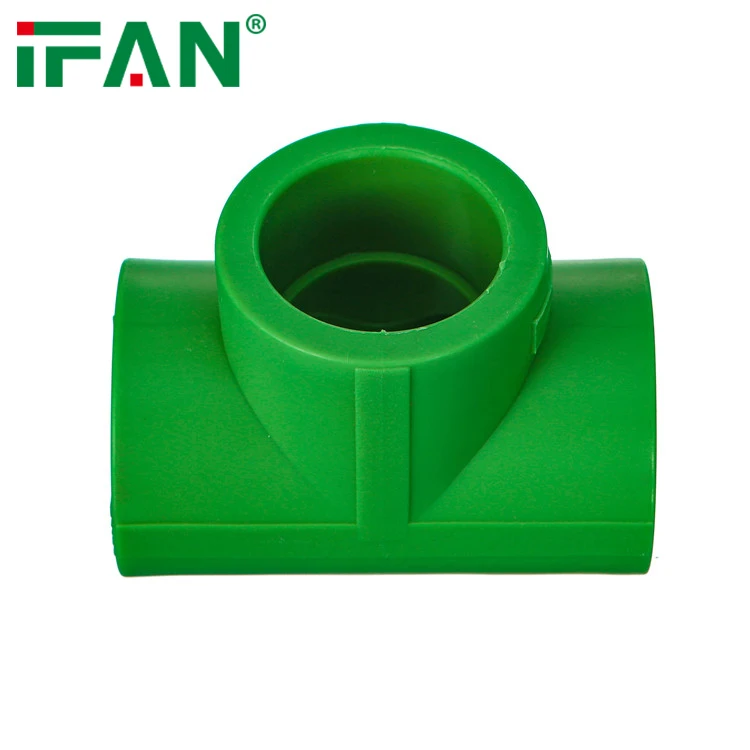 

IFAN ISO PPR Fitting White Green Grey Color PN25 20MM Pipe Fittings PPR TEE