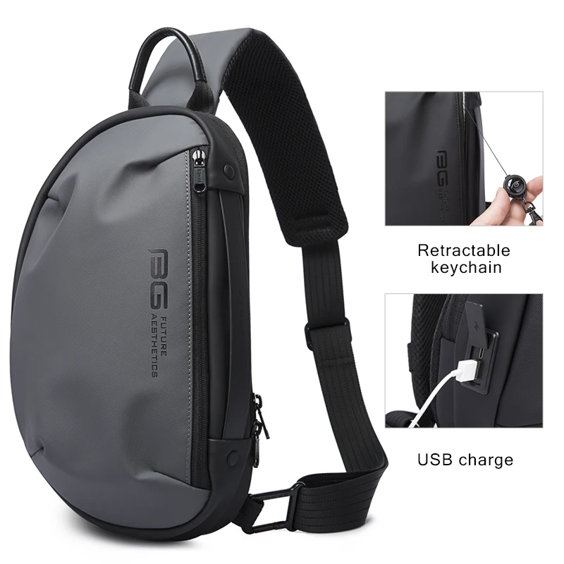 

New design bange wholesale cheap chest anti theft customize sling bag crossbody men korean style compact sling bag