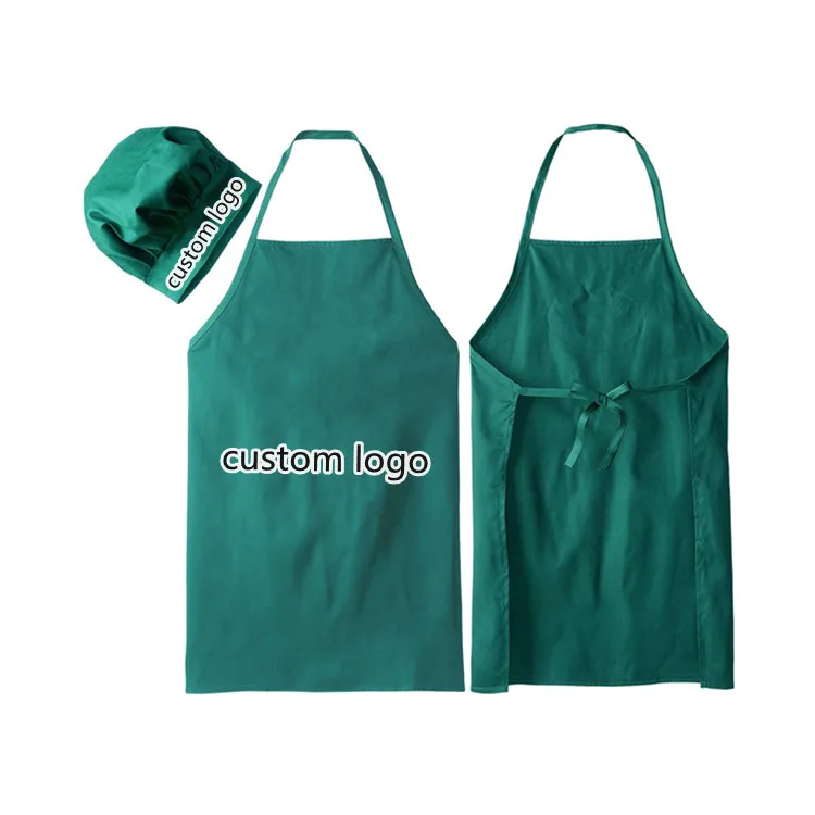 

barbeque Chef cooking apron and chef , tailgating and Team Parties cooking apron and chef hat set (2-piece)
