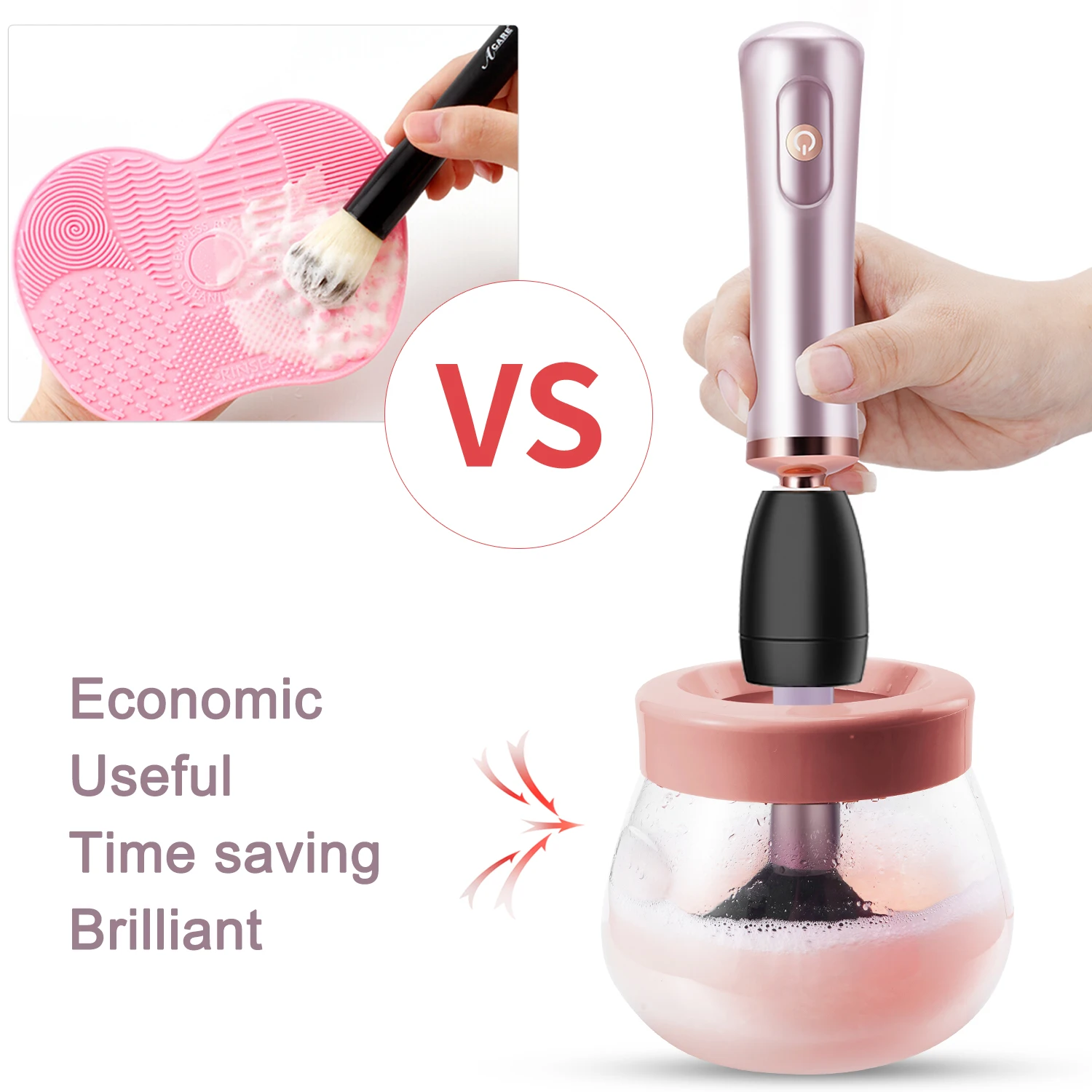 
Automatic makeup brush cleaner and Dryer support color and logo customization 