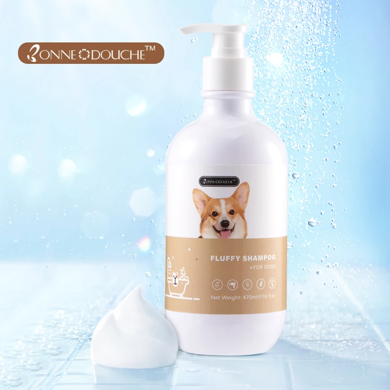 

BONNE DOUCHE Wholesale Price Pet Care Fluffy Shampoo For Dogs Natural Formula Private Label
