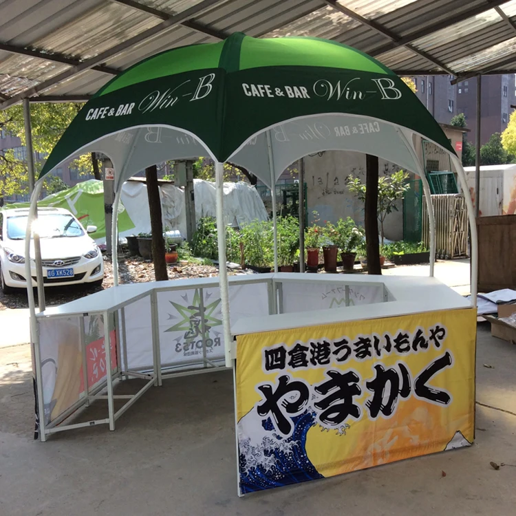 Dome Tent 10x10 gazebo cheap outdoor trade show folding canopy tent counter for events promotion dome roof counter