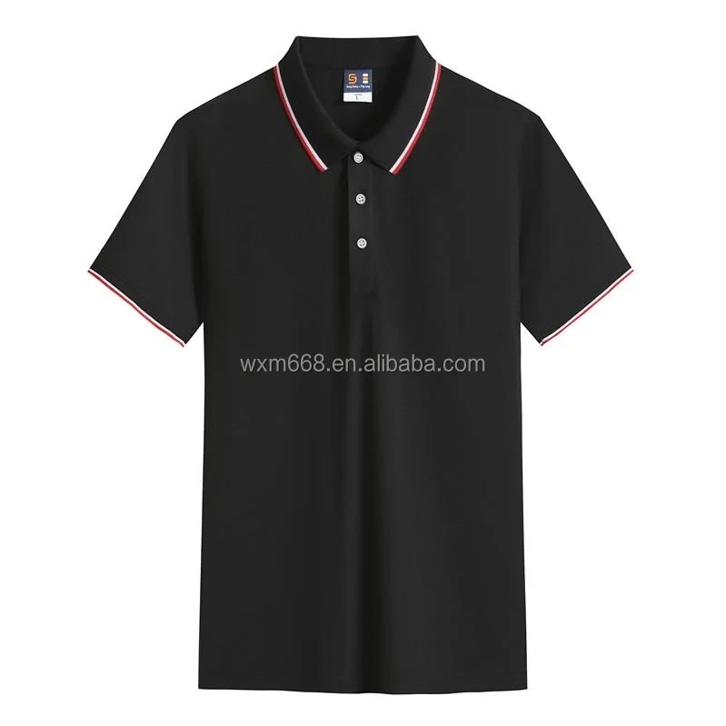 

golf t-shirts men Moisture wicking men's golf shirt for Sports Polo t-shirt cheap business t-shirt