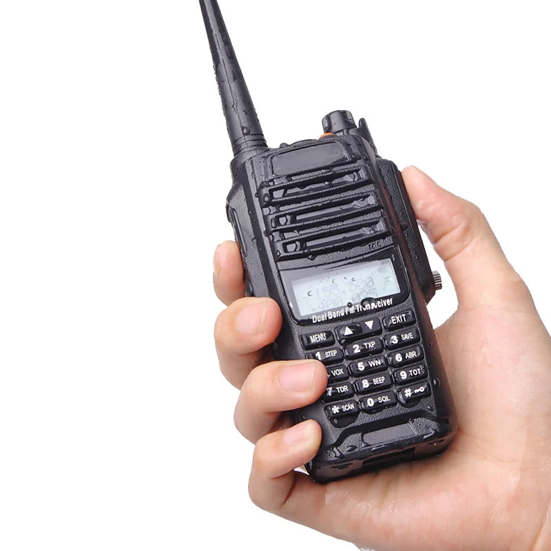 

BaoFeng UV-9R Dual Band 136-174/400-520MHZ VHF/UHF Dustproof Waterproof IP67 Transceiver Walkie Talkie Two Way Radio
