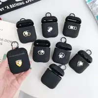 

3d for Airpods 1 2 wholesale for Airpods Leather Case Cover Luxury Grid PU Pattern Protective Skin for Airpod Charging case