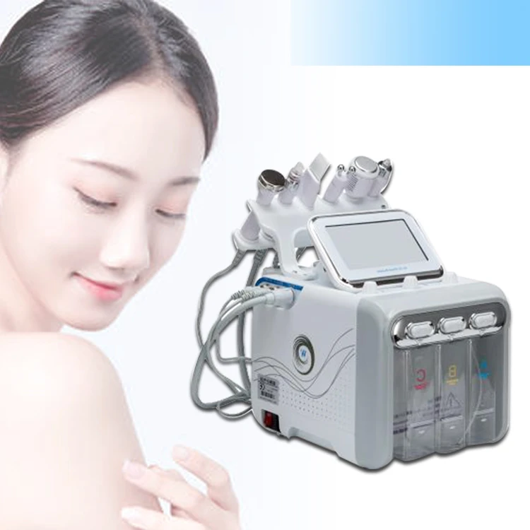 

2021 Newest Model Wrinkle Removal Skin Whitening Co2 Oxygen Capsugen multi-function facial spa Skin Cleaning Machine