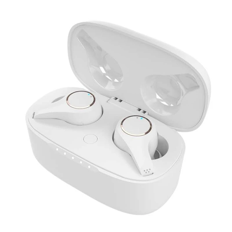 

Wholesale HAMTOD G08 BT 5.0 IPX7 Waterproof Headsets TWS Active Noise Cancelling Wireless Earbuds Earphone with Charging Box