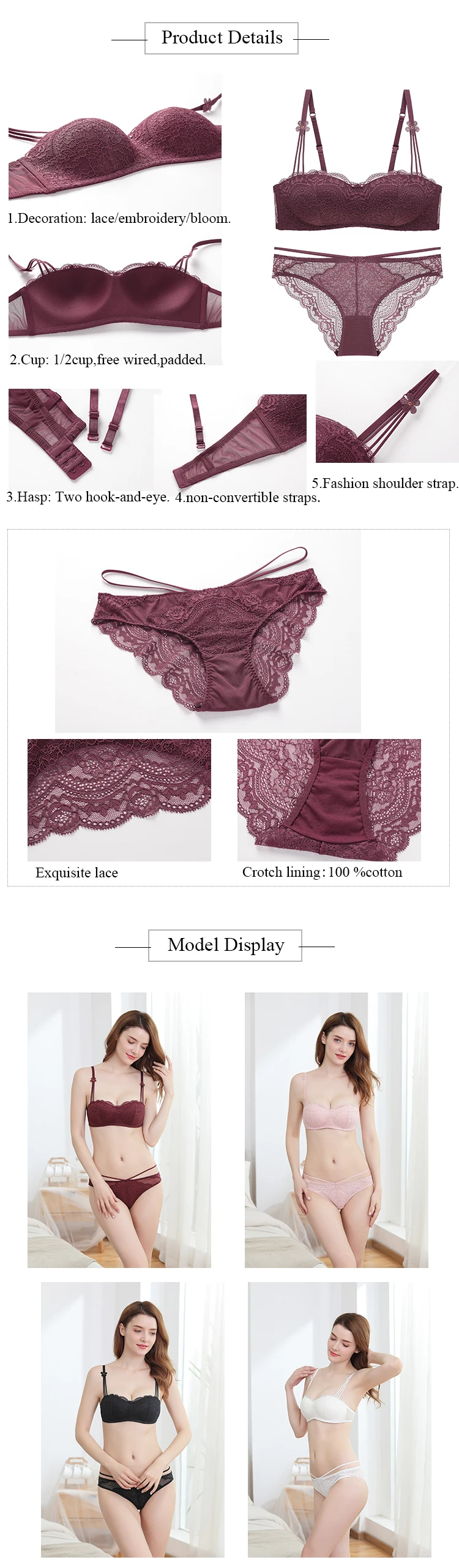 Lace Lady Underwear Name Brand Sexy