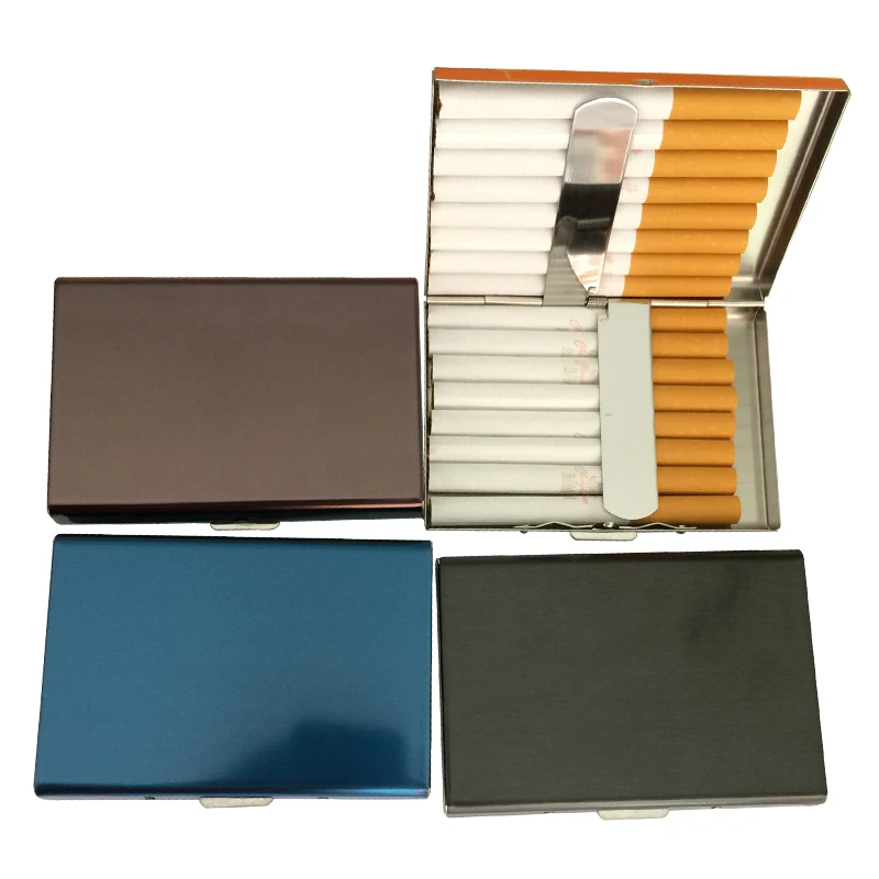 
Extra Slim High Grade Stainless Steel Cigarette Case 