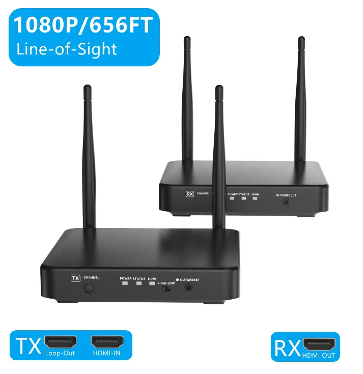 Only one Receive DIGITAL 656FT Wireless HDMI Extender Receive