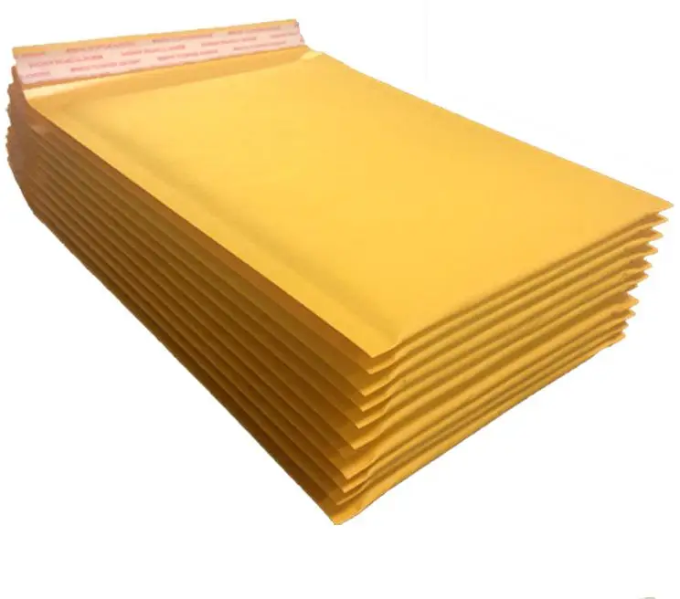 

Kraft Paper Bubble Envelopes Shape Self Adhesive Mailer Express Shipping Bag Courier Bags