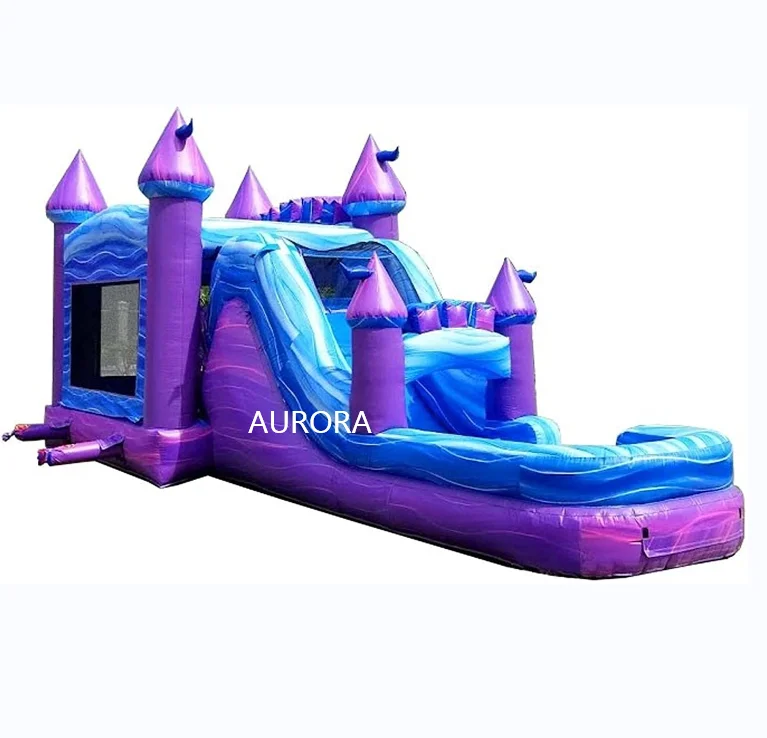 

Top quality Newly 0.55 mm PVC tarpaulin kids inflatable bounce house inflatable combo bounce slide, Customized