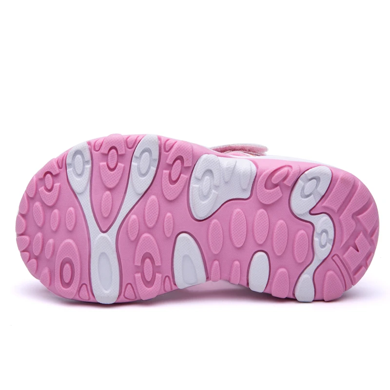 
2019 Kids Sandals Closed-Toe Outdoor Sport Sandals Summer Breathable Leather Water Sandals for Girls 