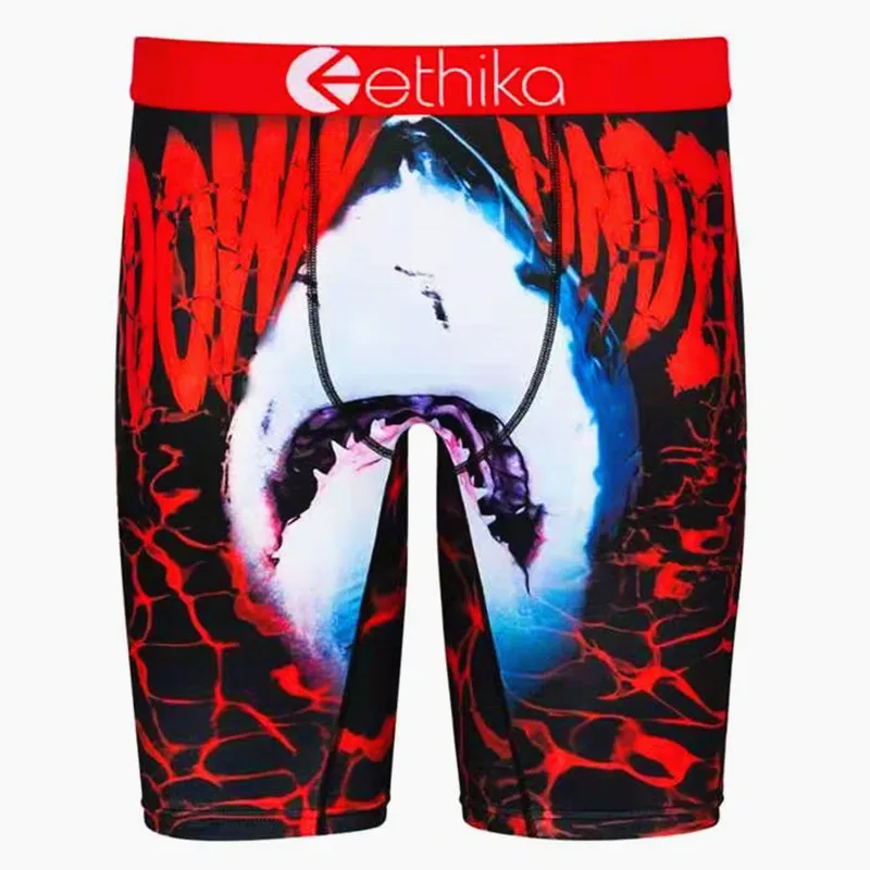 

OEM customize Sports style wholesale custom mens plus size underwear ethika boxer shorts briefs, Customized logo