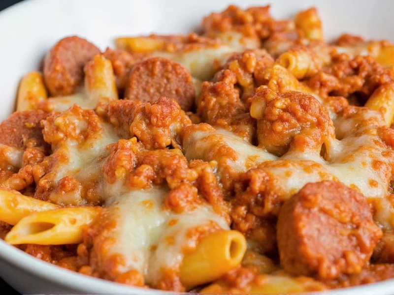 Perfect Baked Ziti with Sausage Recipe: 45-Minute Dinner