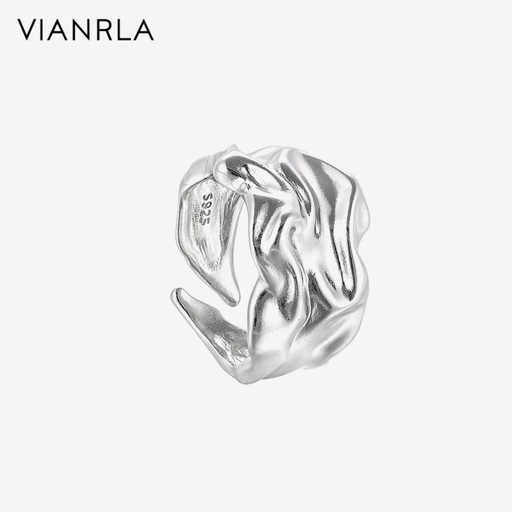 

VIANRLA 925 Sterling Silver Ring Hip -hop Style Women Ring Support Drop Shipping Daily Jewelry