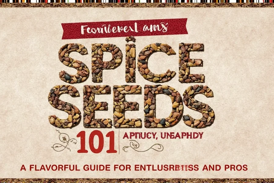 spice seeds 101 a flavorful guide for enthusiasts and pros