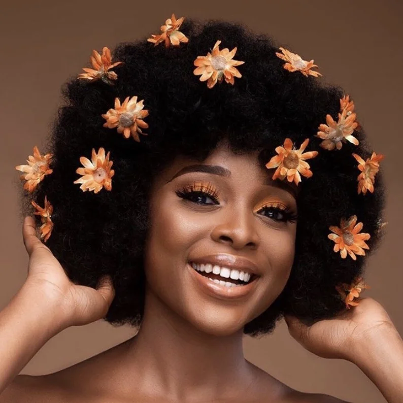 

Wholesale Cheap Afro Crul short human hair wigs lace front wigs For Fashion