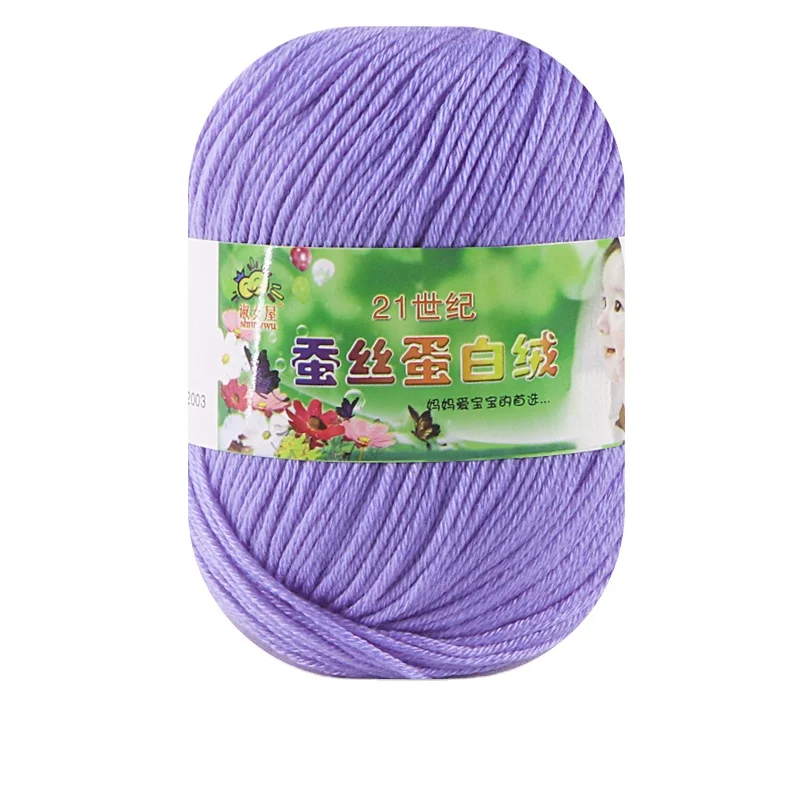 

Free Samples Various Colors Soft Worsted hand knitting Baby Yarn 3ply 4ply 5ply 50g 100g crochet milk cotton yarn
