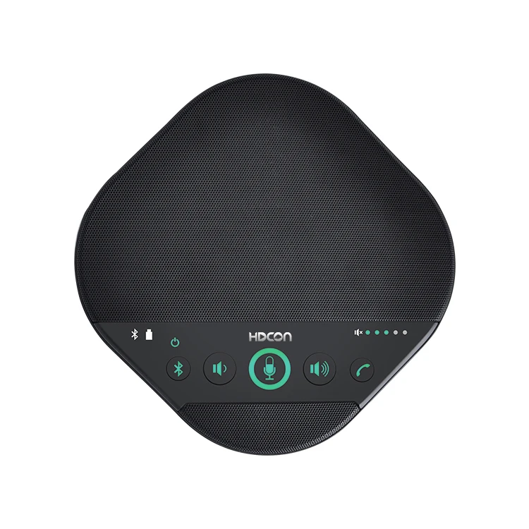 

HDCON PE40B usb speakerphone for tele/video conference, skype, face time and calls fit for android, Black