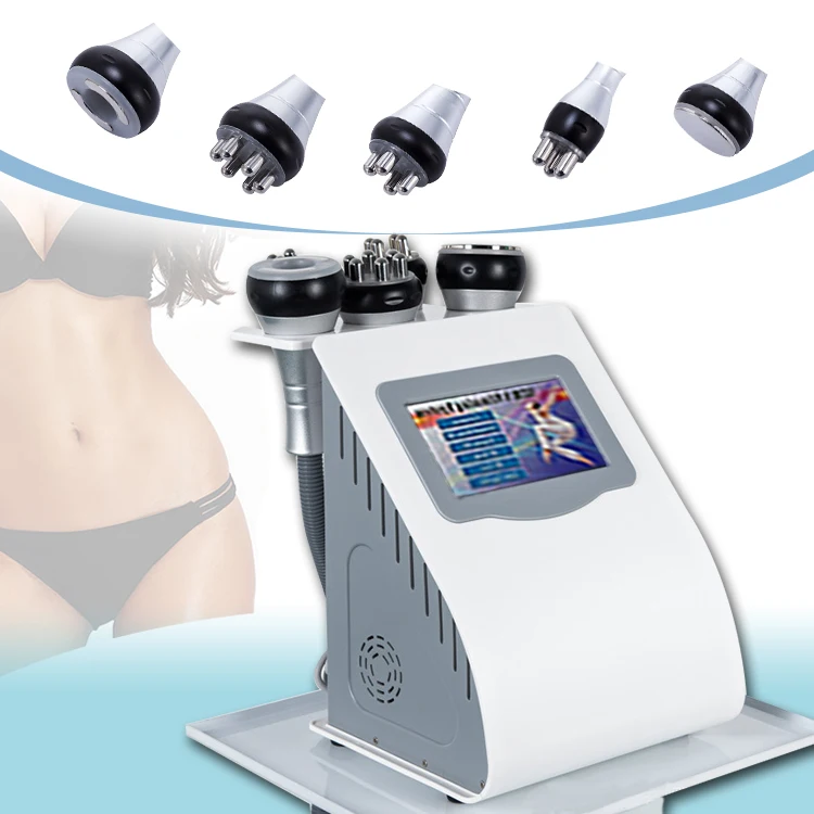 

Newest Design Body Weight Loss Beauty Equipment 5 In1 Cavitation Slimming Machine with Ems Infrared Massage Beauty Function