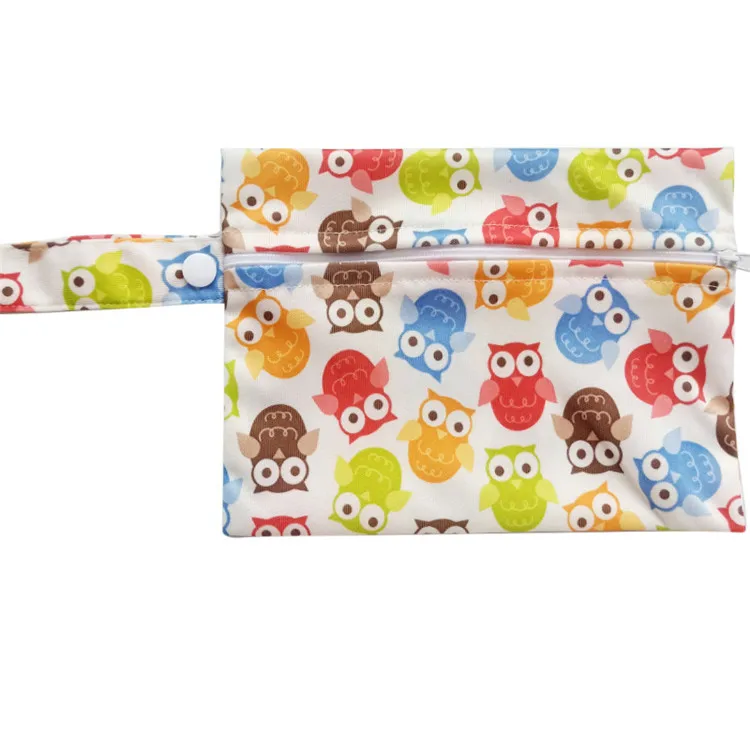 

Small Size Mini Wet Bag Reusable Waterproof Bag Polyester, More than 20 prints in stock