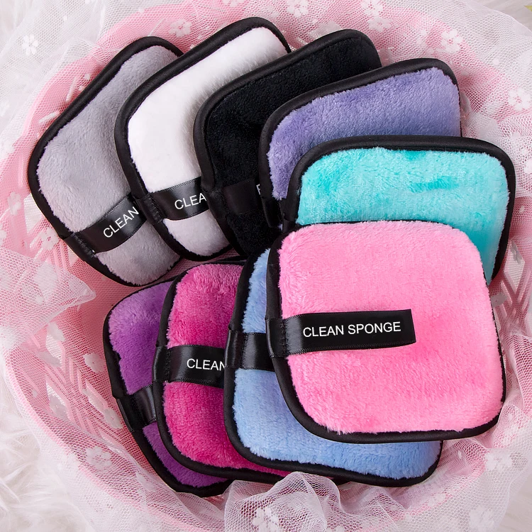 

New Materials 3pcs/bag Microfiber Makeup Remover Wipes For Mascara Eye Shadow