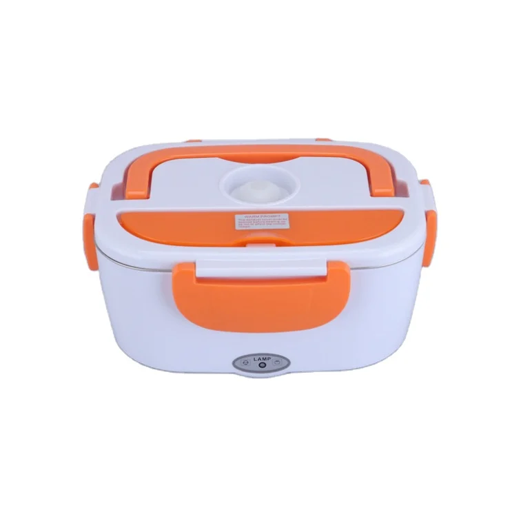 

Electric Lunch Box Food Heated Plastic Stainless Steel for Car and Office Home Portable Hot Lunch Box, Blue / green / orange / pink