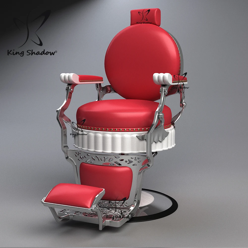 Barber Shop Furniture Set Shampoo Stations Unit Antique Barbers Chair