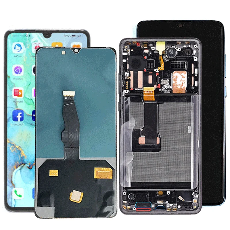 

OLED Replacement Tetsted phone LCD Screen +Fingerprint For Huawei P30 LCD Display Touch Screen