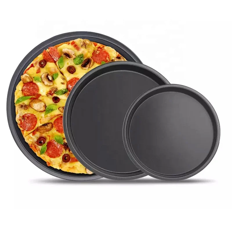 

Premium Non-Stick Bakeware, Perfect Results Deep Dish Pizza Pan, Silver