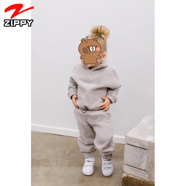 

Unisex kids sweatsuits thick tracksuit toddler kid sweatsuit vendor wholesale toddler sweatsuits sets, Custom color