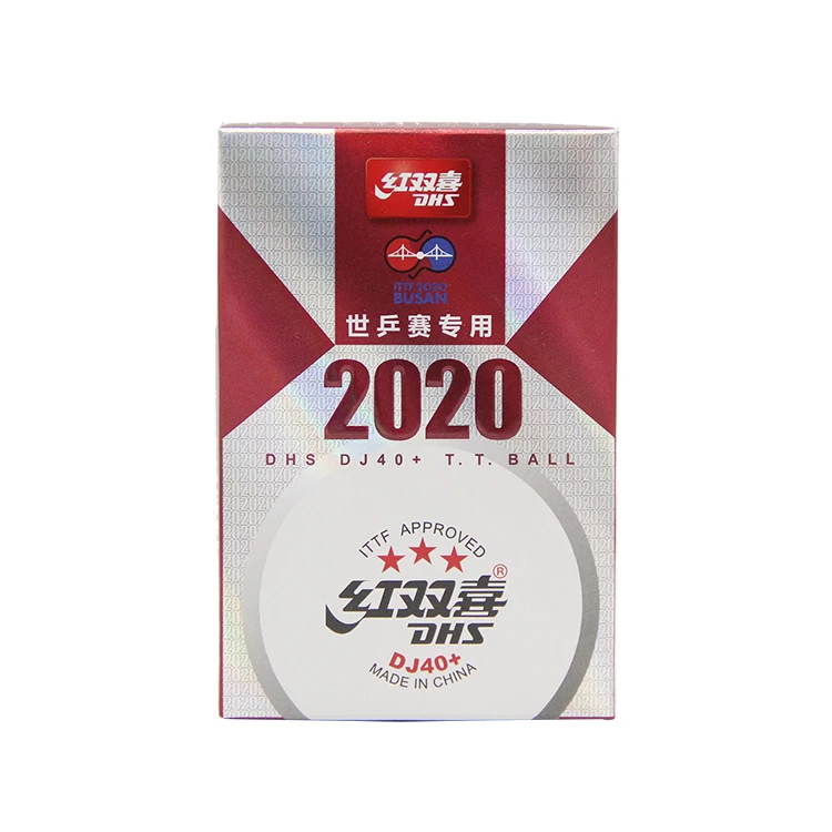 

DHS 2020 DJ D40+ ITTF Wholesale 3 Stars DHS Table Tennis Ball