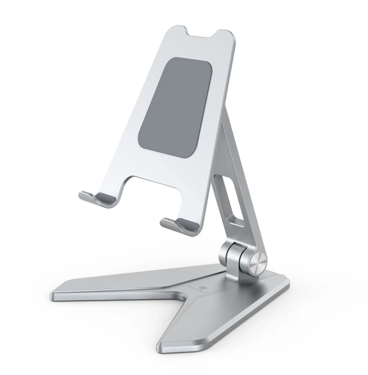 

Original Factory Desktop Portable Aluminum Metal Study Mobile Phone Stand Adjustable Desktop Mobile Phone Stand