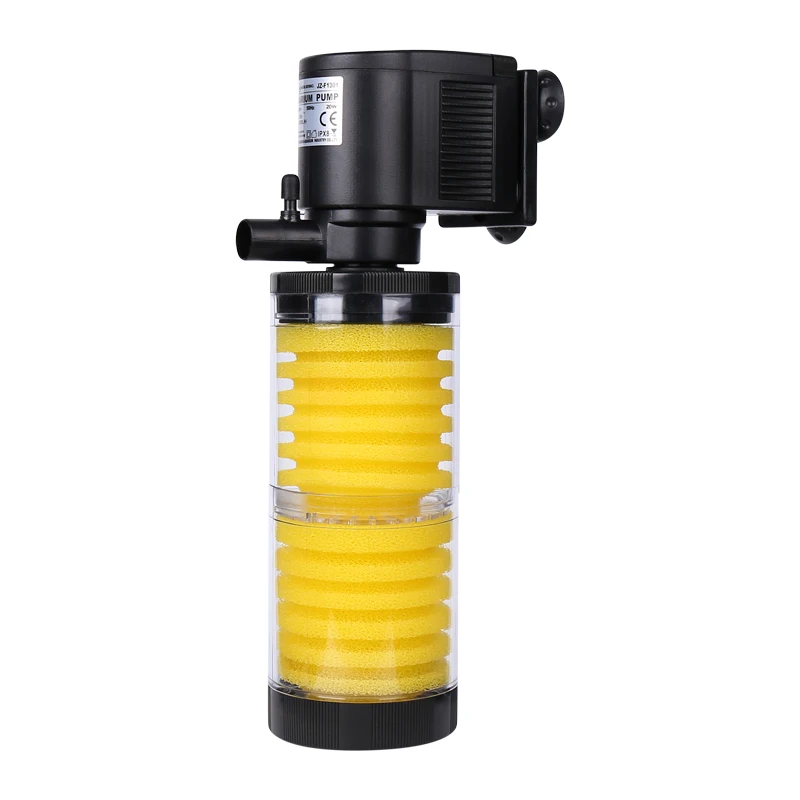 

Multi Size Plastic Internal Hang On Back Aquarium Water Sponge Filter