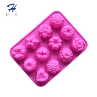 

Wishome Brand Shape Nontoxic Decoration Baking Desser Silicone Cake Molds