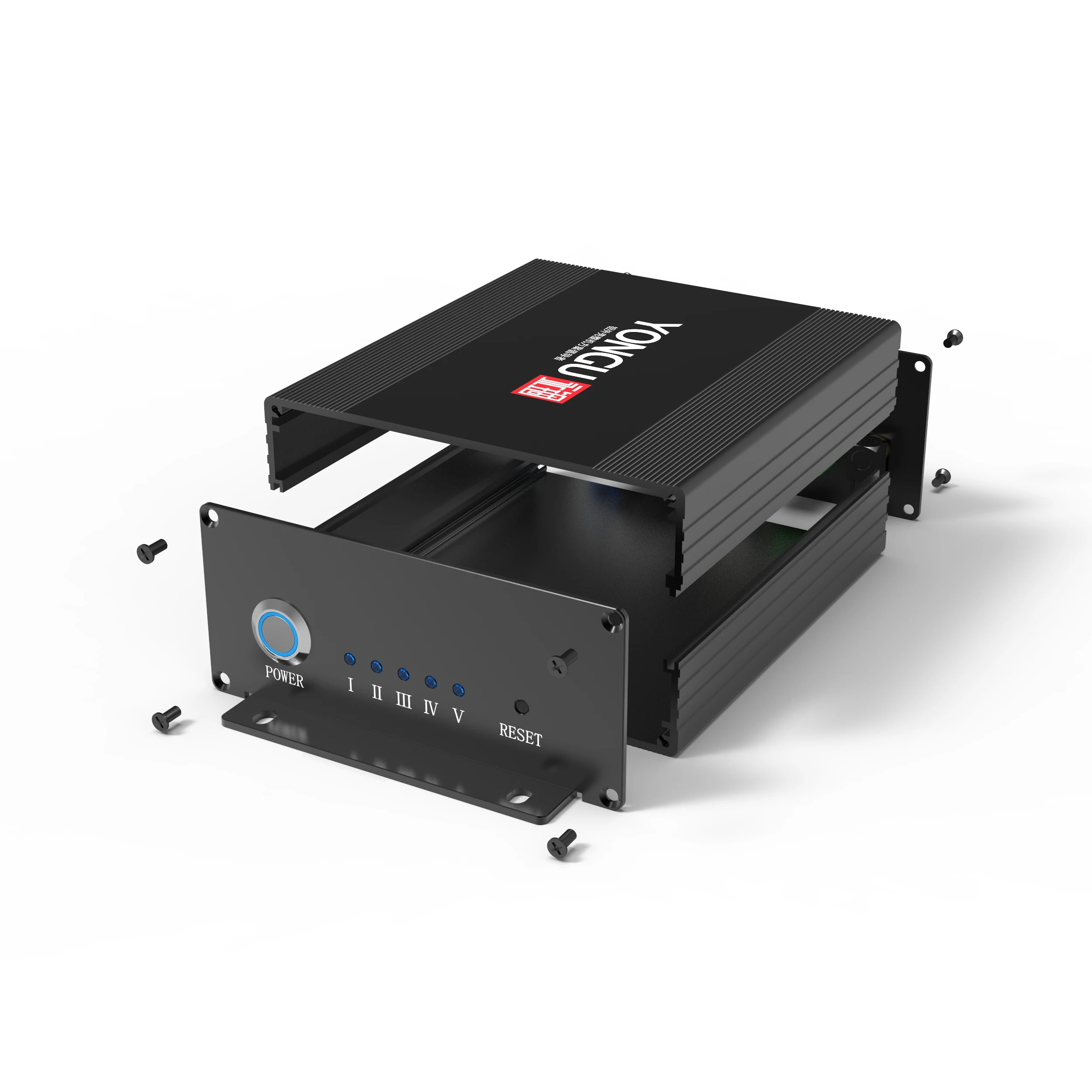 107*47100mm Aluminum Profile Extrusion Electronics Cases Electrical