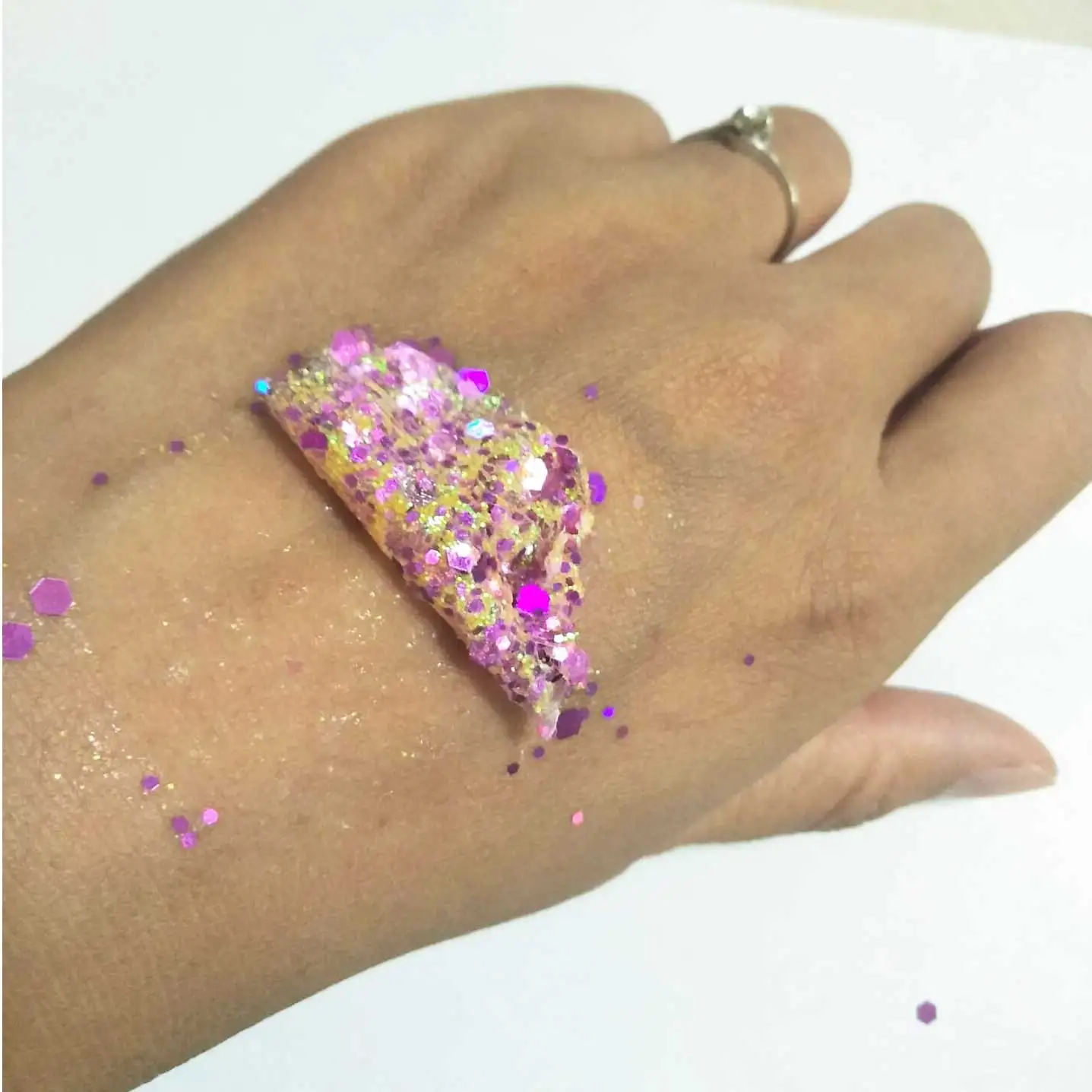 Peel Off Body Glitter Glue Eash To Wash Glitter Fix Gel Buy Peel Off