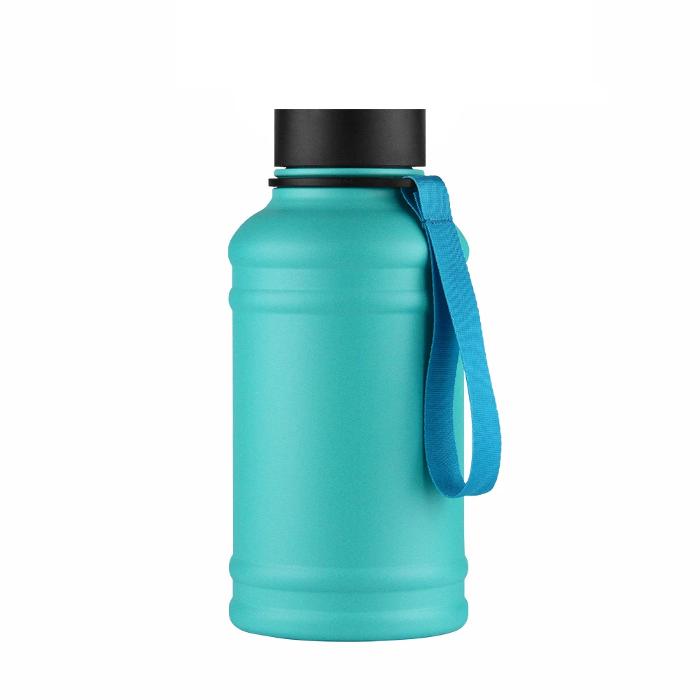 

1300ml Big Capacity Single Wall Stainless Steel Water Bottle With Different Type Lid, Customized color