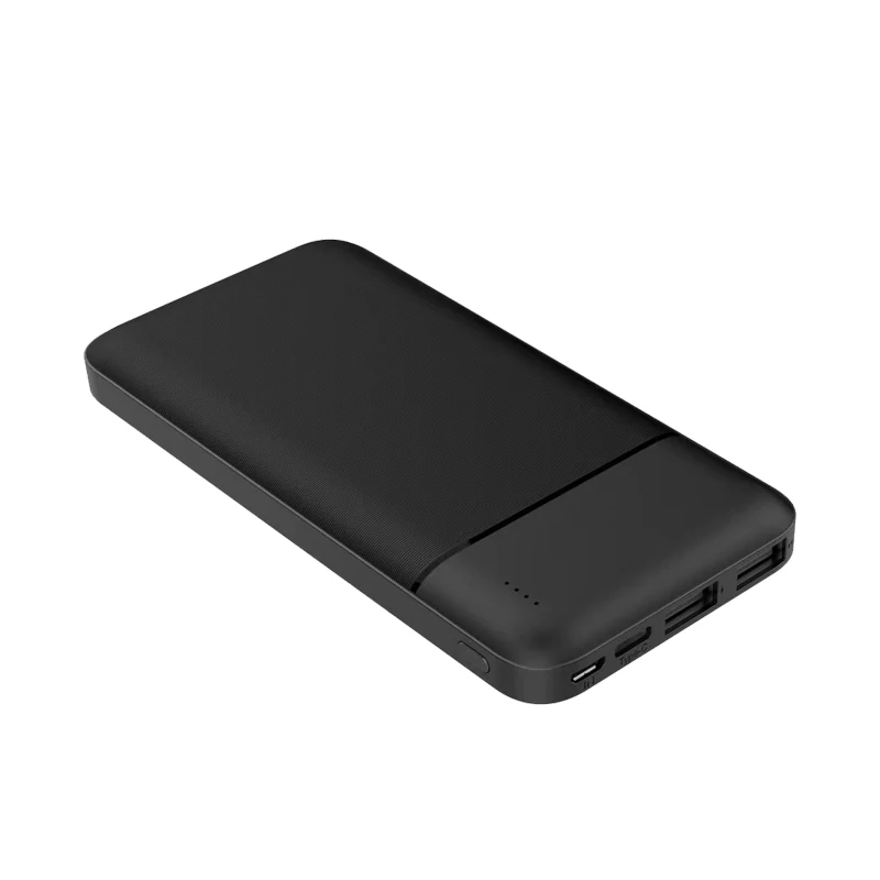 

portable mobile phone charger power bank lithium polymer battery slim 10000mAh power bank