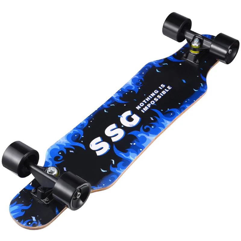 

Four-Wheel Wood patineta Skateboard longbord kaykay Custom Dancing Longboard Downhill Skate Boards