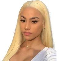 

Wholesale Top Quality Cuticle Aligned Transparent Swiss Lace Blonde Wigs 613 Lace Front Wig Human Hair