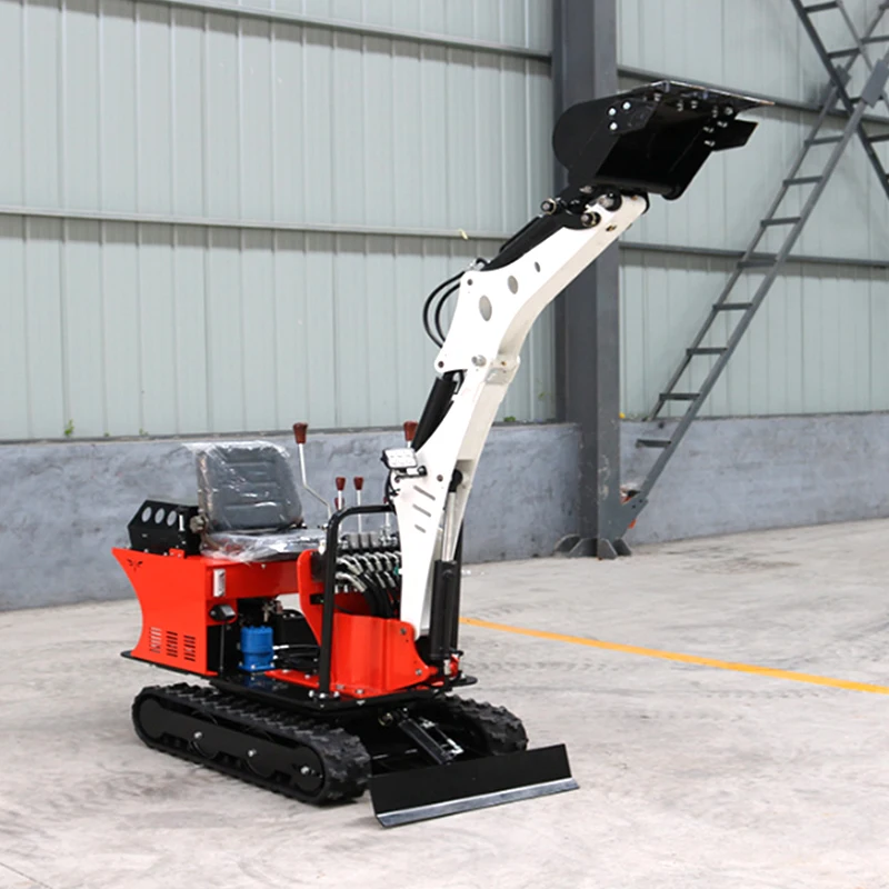 
Free shipping NM-E08 micro excavator 800kg mini pelle excavatrice chinoise with trailer for sale price with CE/ISO 