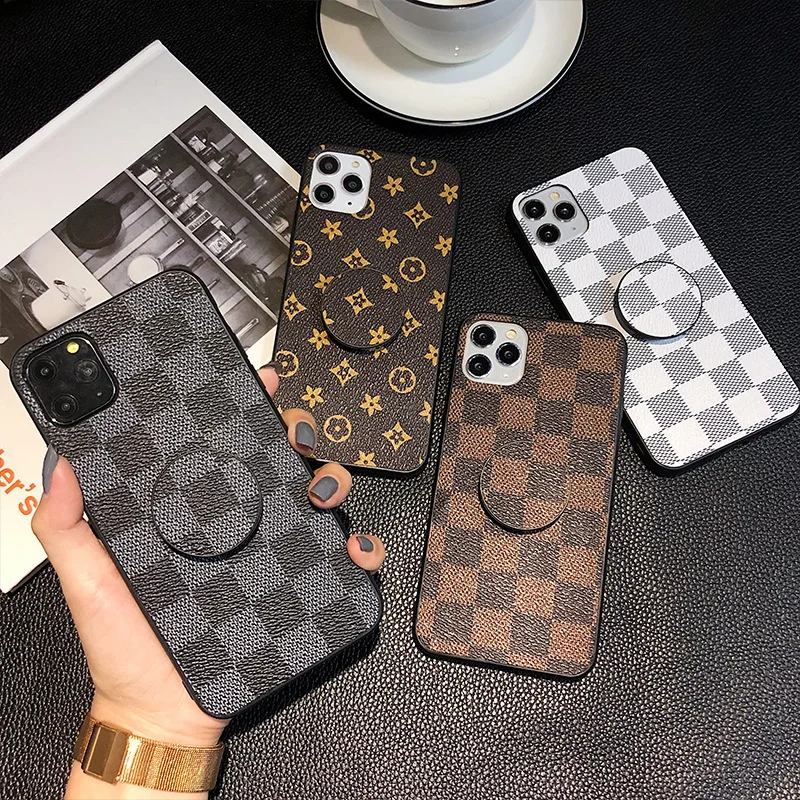 

Luxury Leather Back Cover Fashion Phone Case Classic Designer cell phone cover for iPhone 12 12 Pro Max 13 Pro Max