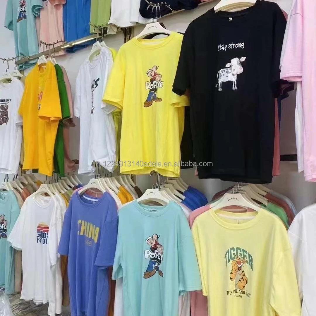 

Custom Oversized Women Graphic Print cotton T-shirts women's summer short-sleeved t-shirts